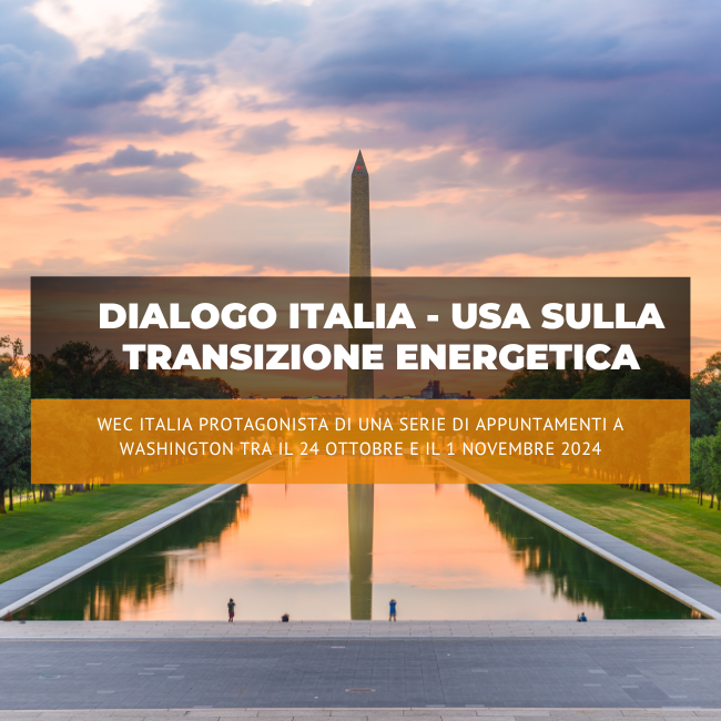 Dialogo Italia-USA sulla Transizione Energetica
